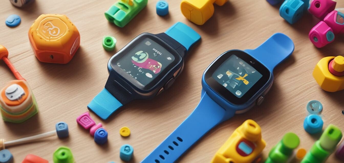 Montre GPS pour enfants avec des jouets