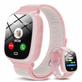 PTHTECHUS Montre Connectée Enfants 4G